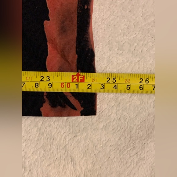 Deadpool Graphic Red & Black 2XL T Shirt - Picture 7 of 8